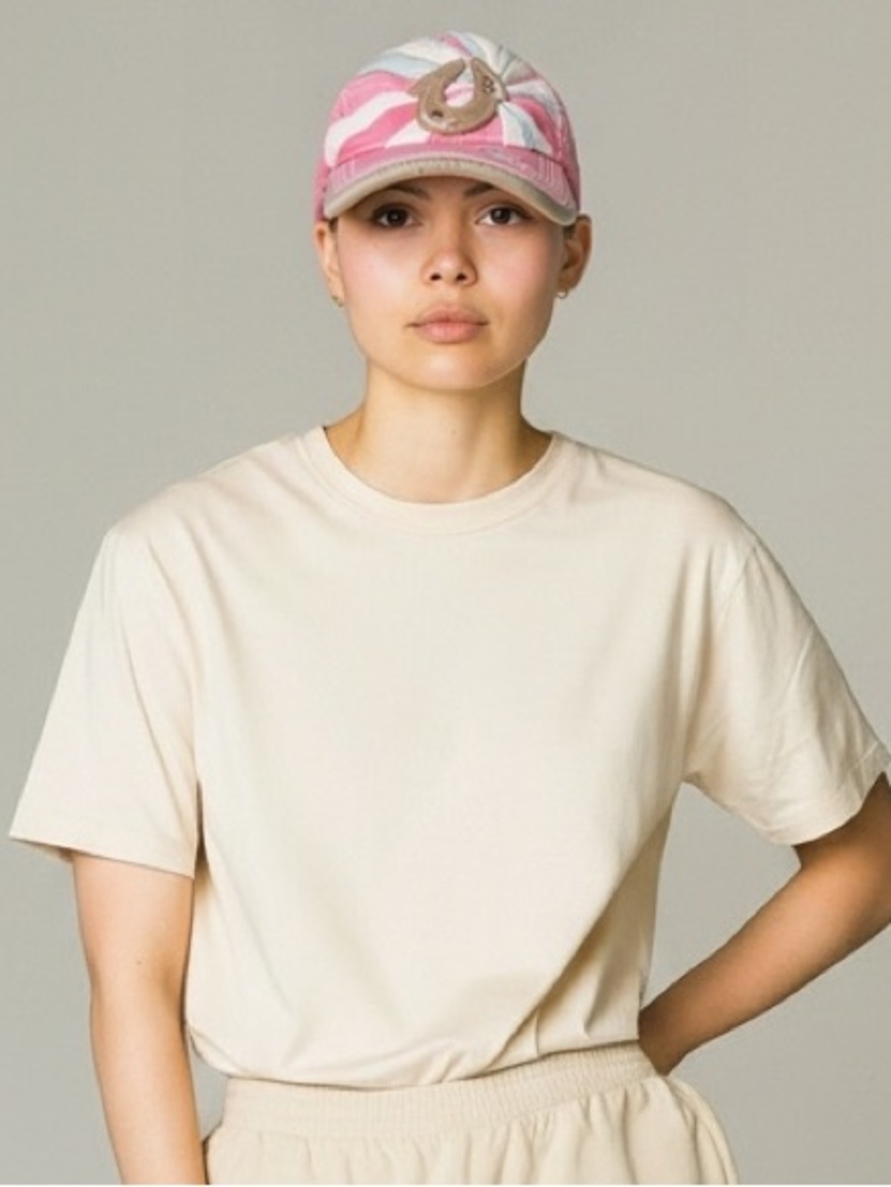 Vintage Y2K True Religion Pink Baseball Hat